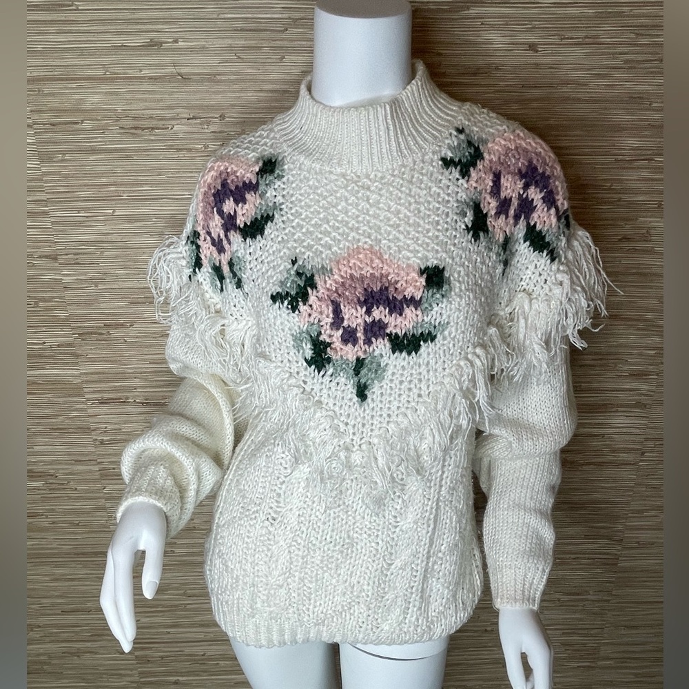 Vintage hand knitted sweater